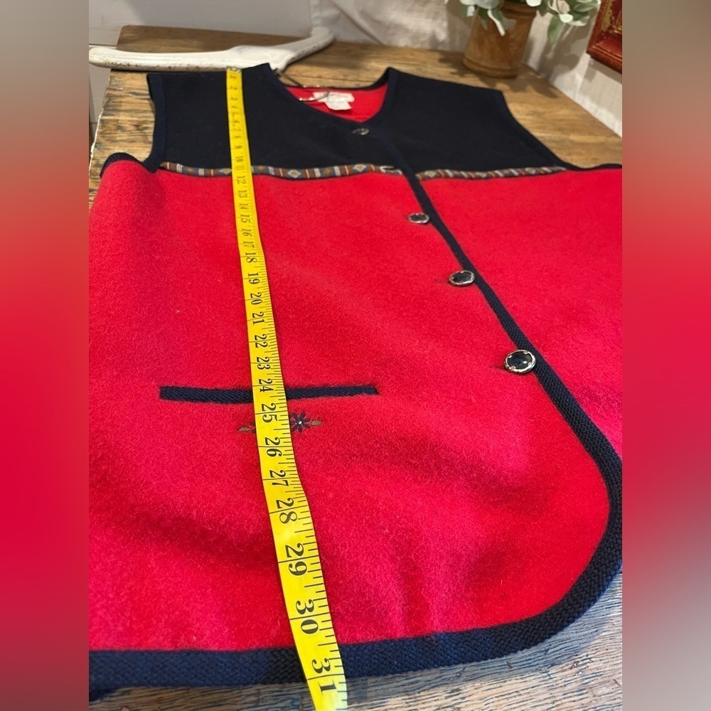 Vintage C.P. Collection Mode Wool Vest – Size 2X - Picture 4 of 8